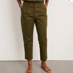 Alex Mill Boy Pleated Pants in Chino
Deep Olive Green Sz 6